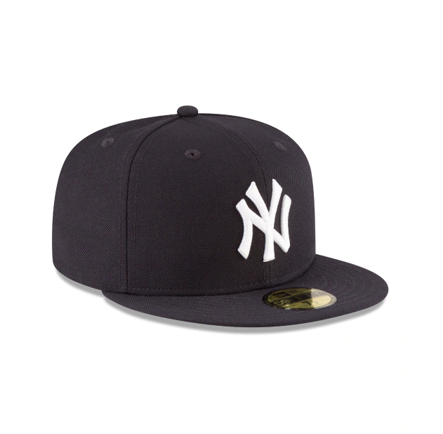 New York Yankees New Era 1998 World Series Wool 59FIFTY Fitted Hat - Navy product image 3, provided for visual reference and