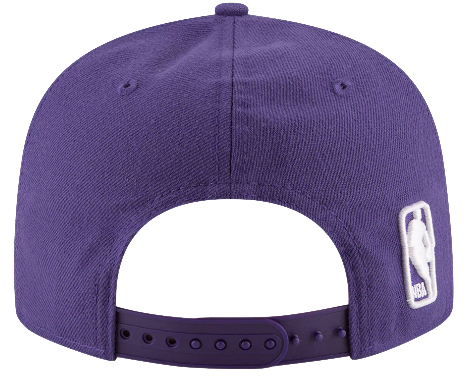 Charlotte Hornets New Era Purple Official Team Color 9FIFTY Adjustable Snapback Hat for Men product image 2, provided for