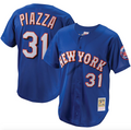 Mitchell & Ness Mike Piazza New York Mets Royal Cooperstown Collection Batting Practice Jersey for Men product image 1,