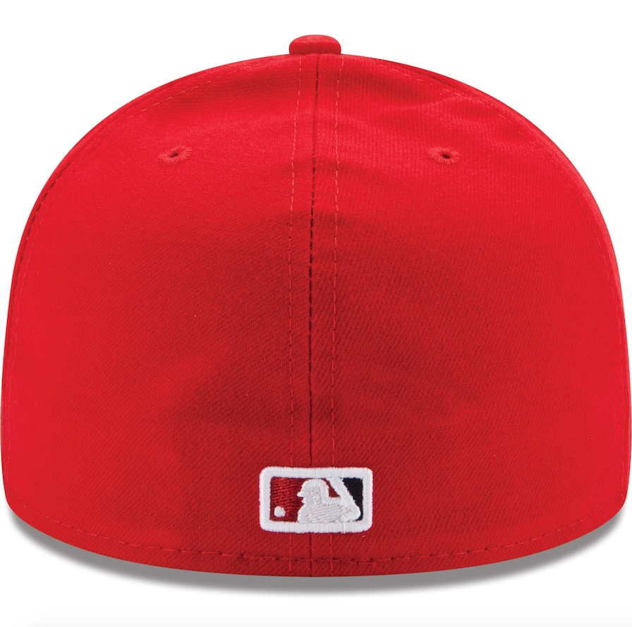 Washington Nationals New Era Red Game Authentic Collection On-Field 59FIFTY Fitted Hat for Men product image 4, provided for