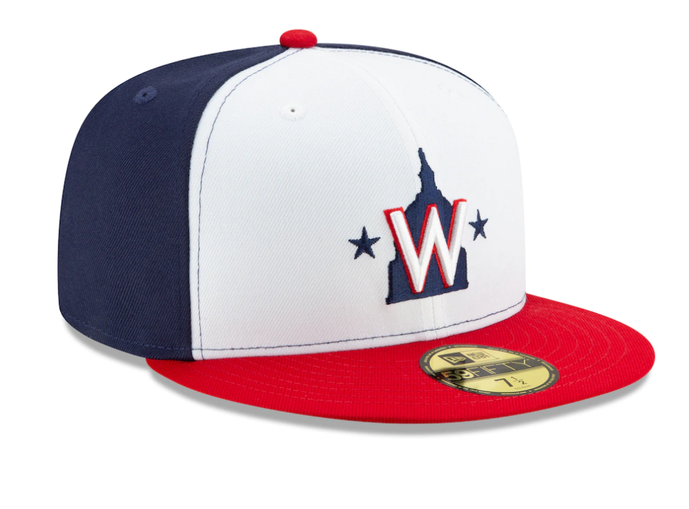 Washington Nationals New Era White Alternate 2 Authentic Collection On-Field 59FIFTY Fitted Hat for Men product image 3,