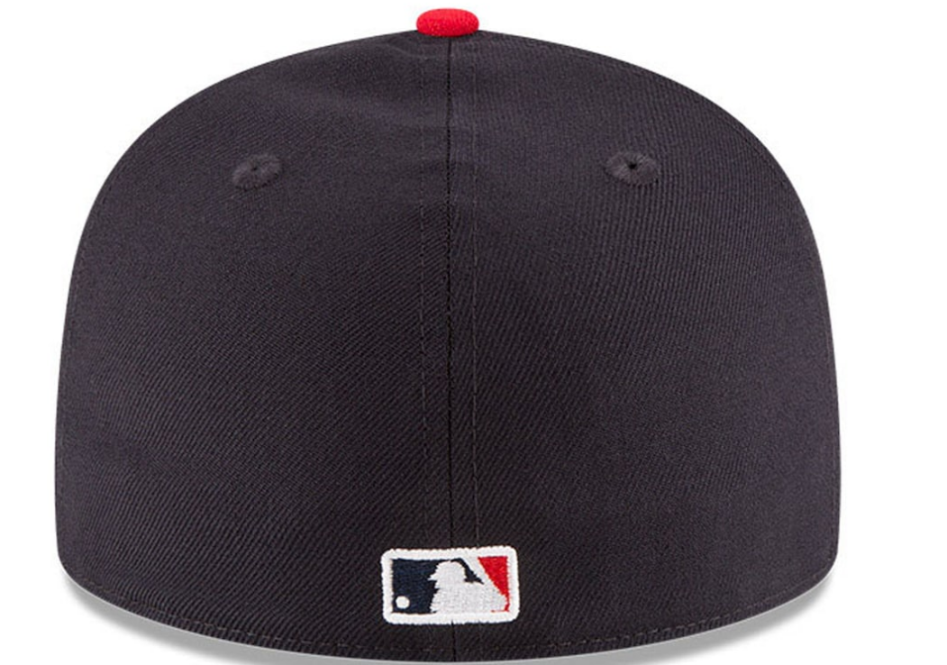 Atlanta Braves New Era 1995 World Series Wool 59FIFTY Fitted Hat - Navy product image 4, provided for visual reference and