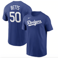 Mookie Betts Los Angeles Dodgers Nike Name & Number T-Shirt – Royal for Men product image 1, provided for visual reference