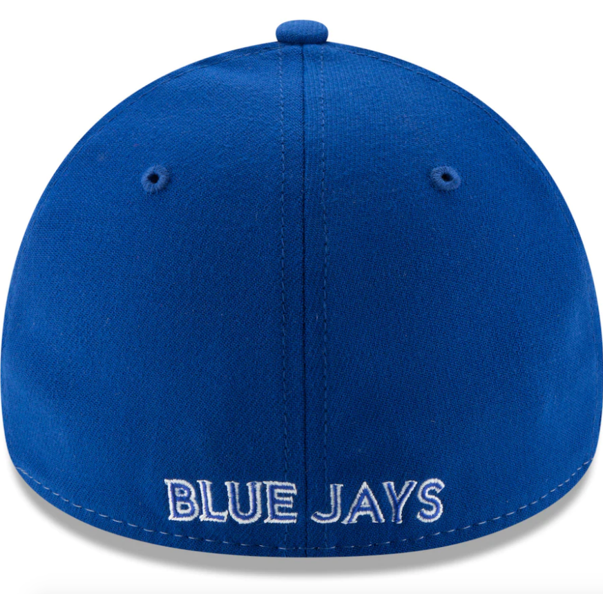 Toronto Blue Jays New Era White Alternate 3 Team Classic 39THIRTY Flex Hat for Men product image 4, provided for visual