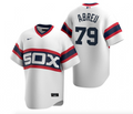 NIKE Men Jose Abreu Chicago White Sox White Home Sunday Alternate Replica Premium Stitch Jersey product image 1, provided