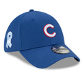 Chicago Cubs New Era Fathers Day 2021 Blue MLB 39THIRTY Flex Hat product image 1, provided for visual reference and product
