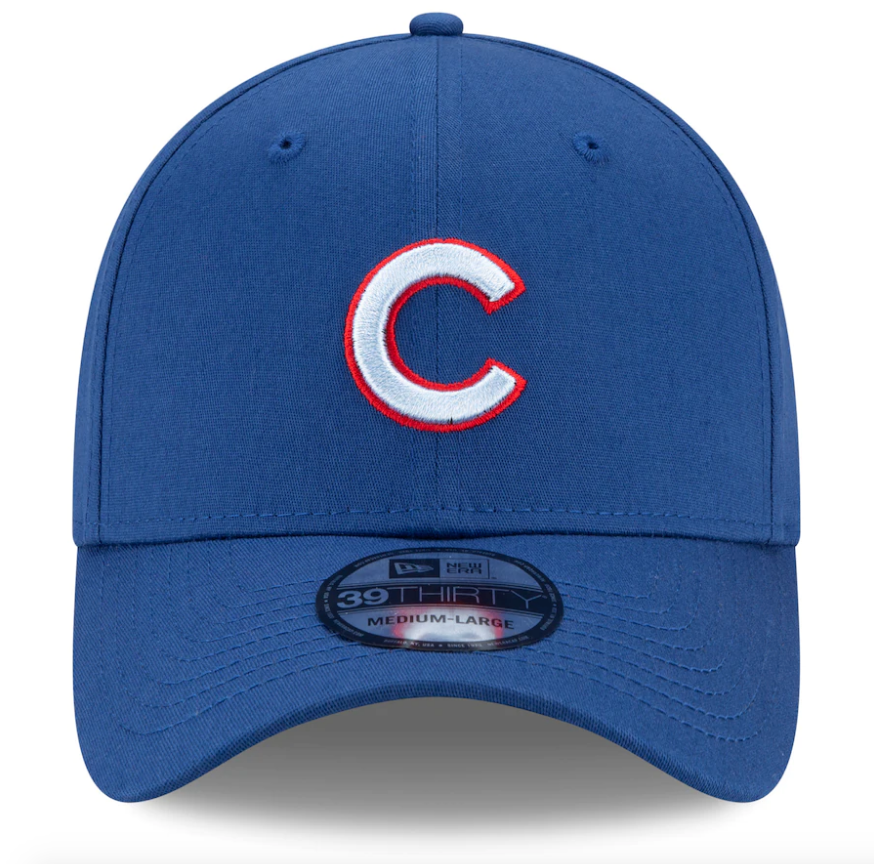 Chicago Cubs New Era Fathers Day 2021 Blue MLB 39THIRTY Flex Hat product image 2, provided for visual reference and product