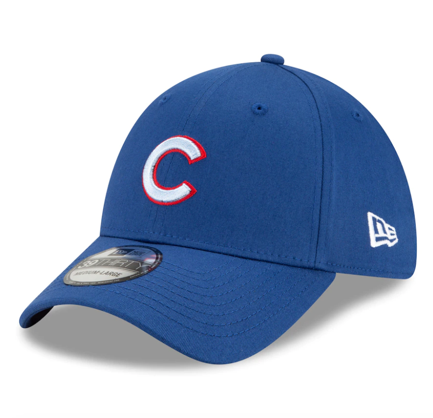 Chicago Cubs New Era Fathers Day 2021 Blue MLB 39THIRTY Flex Hat product image 3, provided for visual reference and product