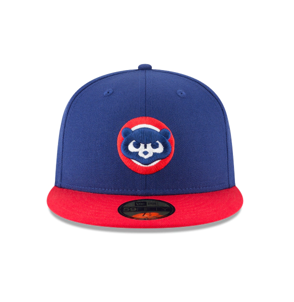 Chicago Cubs New Era Royal/Red Cooperstown 1979 2-Tone 59FIFTY Fitted Hat for Men product image 2, provided for visual