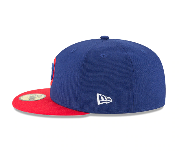 Chicago Cubs New Era Royal/Red Cooperstown 1979 2-Tone 59FIFTY Fitted Hat for Men product image 4, provided for visual