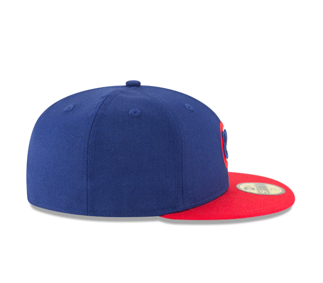Chicago Cubs New Era Royal/Red Cooperstown 1979 2-Tone 59FIFTY Fitted Hat for Men product image 5, provided for visual