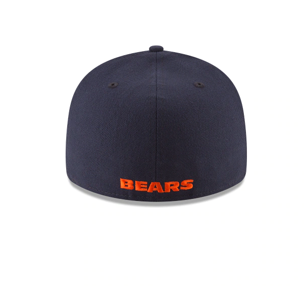 Chicago Bears NFL On Field Low Profile Nightshift Primary Logo Navy New Era 59FIFTY Fitted Hat product image 4, provided for