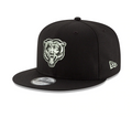 Chicago Bears New Era Black and White 9FIFTY Adjustable Hat - Black product image 1, provided for visual reference and