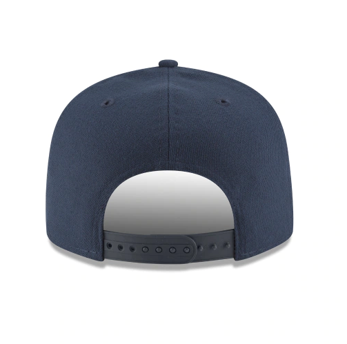 Chicago Bears New Era Navy Basic 9FIFTY Adjustable Snapback Hat product image 3, provided for visual reference and product