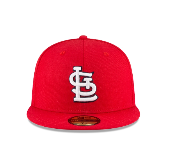 St. Louis Cardinals New Era 2006 World Series Wool 59FIFTY Fitted Hat - Red product image 2, provided for visual reference