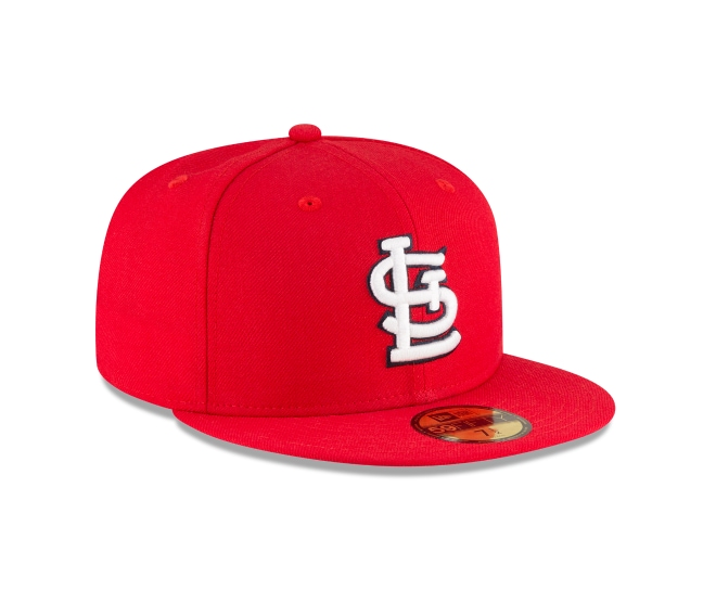St. Louis Cardinals New Era 2006 World Series Wool 59FIFTY Fitted Hat - Red product image 3, provided for visual reference