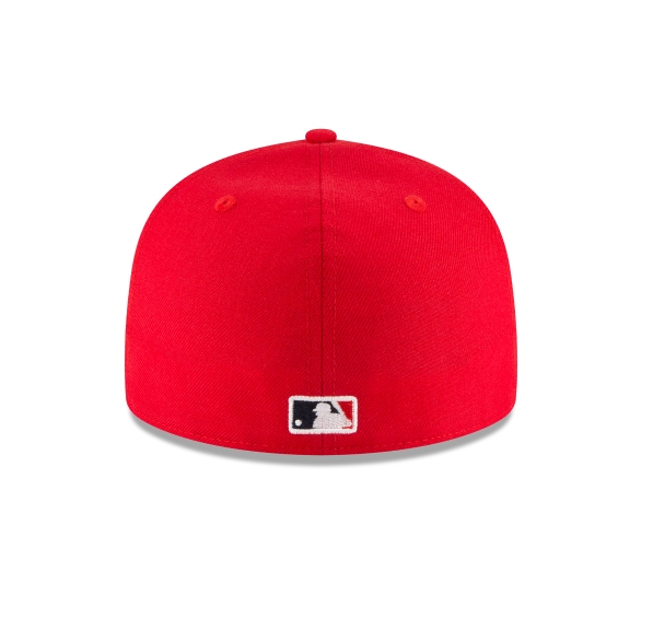St. Louis Cardinals New Era 2006 World Series Wool 59FIFTY Fitted Hat - Red product image 4, provided for visual reference