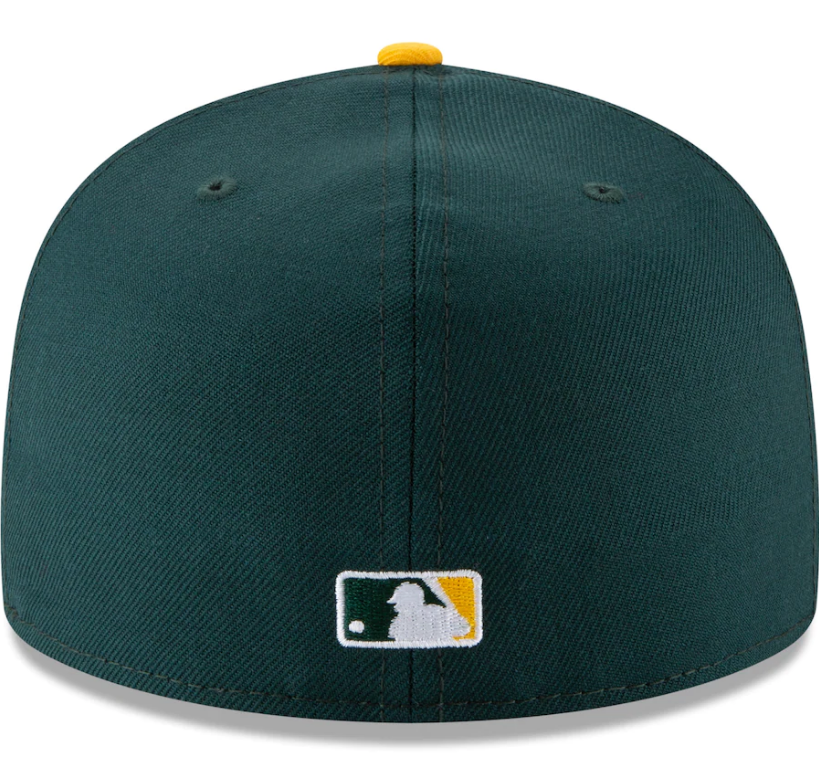 Oakland Athletics New Era 1989 World Series Wool 59FIFTY Fitted Hat - Green product image 4, provided for visual reference