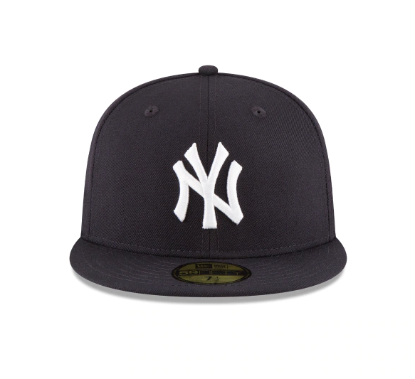 New York Yankees New Era 2000 World Series (Subway Series) Wool 59FIFTY Fitted Hat - Navy product image 2, provided for