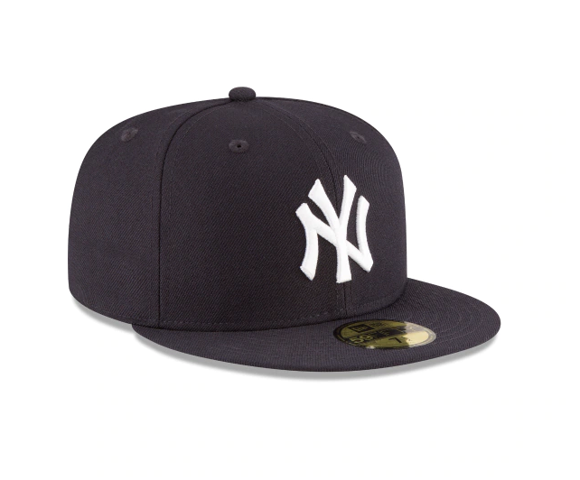 New York Yankees New Era 2000 World Series (Subway Series) Wool 59FIFTY Fitted Hat - Navy product image 3, provided for