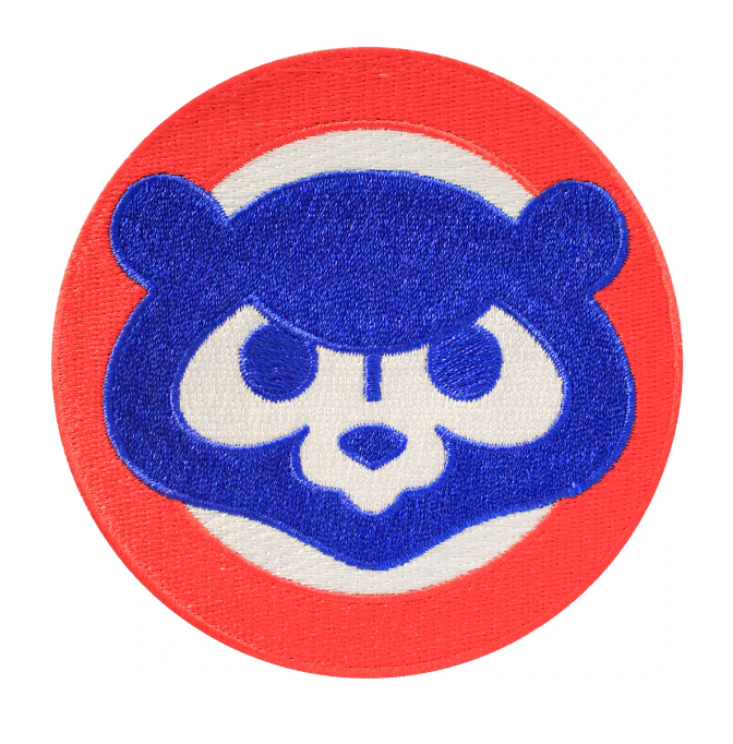 Chicago Cubs 1984 Cub Face Sleeve Jersey Patch product image 1, provided for visual reference and product detail review