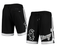 Chicago White Sox Pro Standard Black Team Shorts for Men product image 1, provided for visual reference and product detail