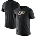 Purdue Boilermakers Nike Essential Logo T-Shirt – Black product image 1, provided for visual reference and product detail