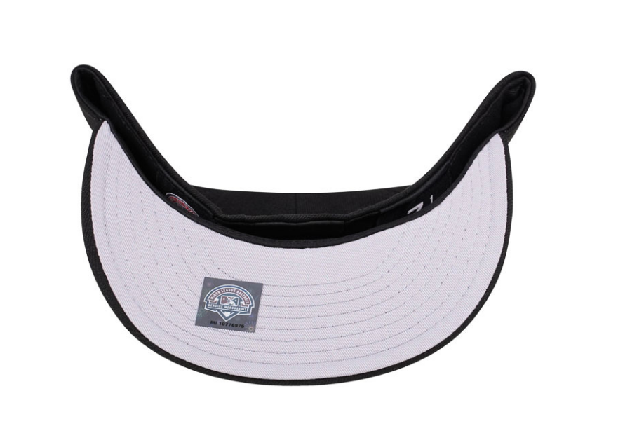 Birmingham Barons New Era Jordan Era 59FIFTY Fitted Hat - Black product image 3, provided for visual reference and product