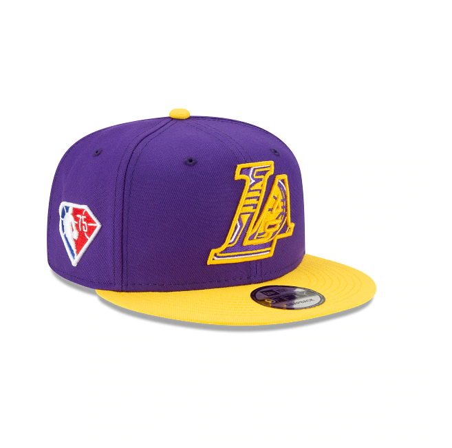 Los Angeles Lakers New Era On Stage 2021 NBA Draft Snapback Hat product image 1, provided for visual reference and product