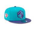 Charlotte Hornets New Era On Stage 2021 NBA Draft Snapback Hat product image 1, provided for visual reference and product