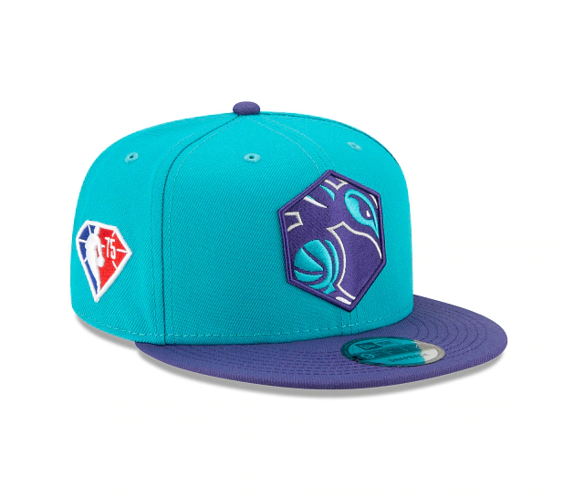 Charlotte Hornets New Era On Stage 2021 NBA Draft Snapback Hat product image 1, provided for visual reference and product