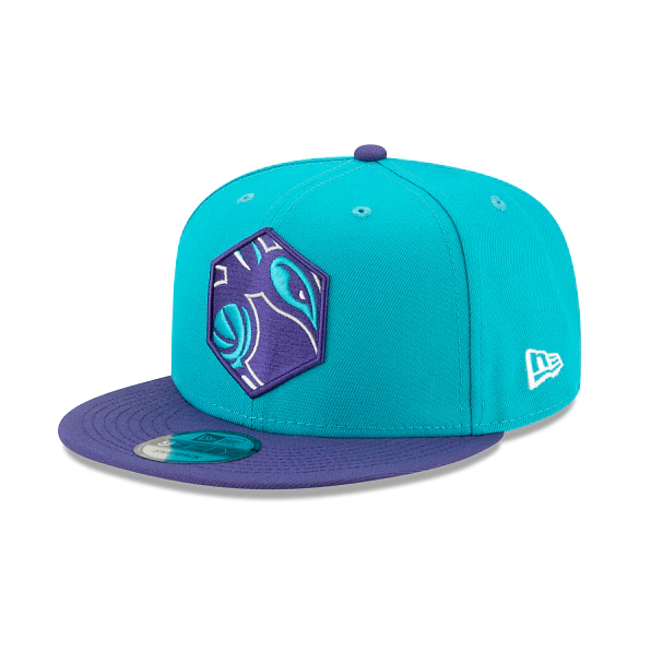 Charlotte Hornets New Era On Stage 2021 NBA Draft Snapback Hat product image 3, provided for visual reference and product