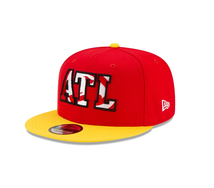 Atlanta Hawks New Era On Stage 2021 NBA Draft Snapback Hat product image 3, provided for visual reference and product detail