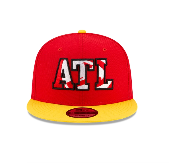 Atlanta Hawks New Era On Stage 2021 NBA Draft Snapback Hat product image 2, provided for visual reference and product detail