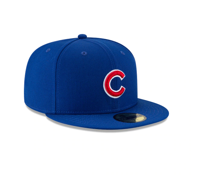 Chicago Cubs New Era 2016 World Series Wool 59FIFTY Fitted Hat - Blue product image 3, provided for visual reference and