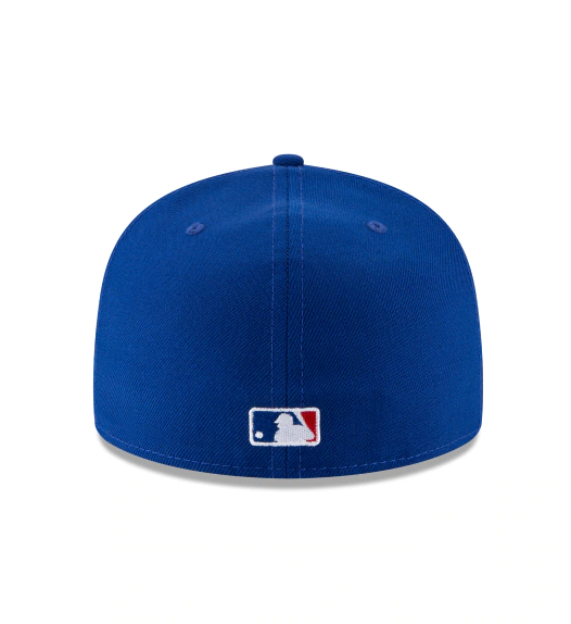 Chicago Cubs New Era 2016 World Series Wool 59FIFTY Fitted Hat - Blue product image 4, provided for visual reference and