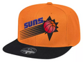 Mitchell & Ness Orange/Black Phoenix Suns Hardwood Classics Reload 2.0 Fitted Hat for Men product image 1, provided for