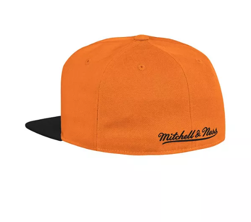 Mitchell & Ness Orange/Black Phoenix Suns Hardwood Classics Reload 2.0 Fitted Hat for Men product image 2, provided for
