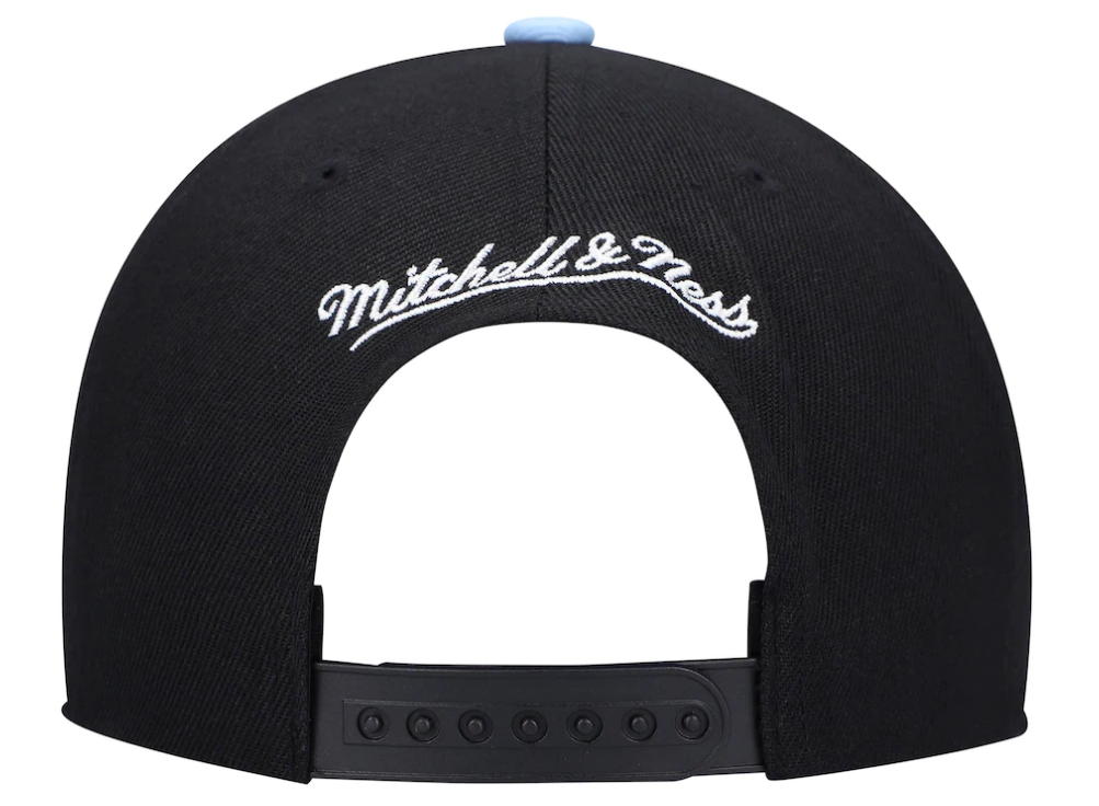Chicago Bulls Mitchell & Ness Black/Blue Hardwood Classics Reload 2.0 Snapback Adjustable Hat for Men product image 3,