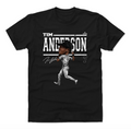 500 Level Tim Anderson Chicago White Sox Cartoon Black T-Shirt for Men product image 1, provided for visual reference and