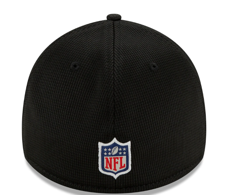 Atlanta Falcons New Era Black 2021 NFL Sideline Home 39THIRTY Flex Hat for Men product image 4, provided for visual