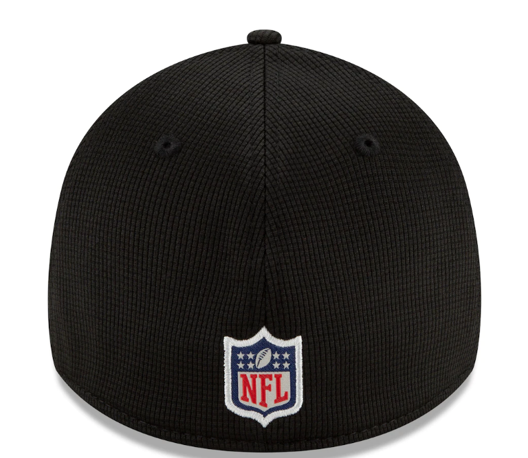 Jacksonville Jaguars New Era Black 2021 NFL Sideline Home 39THIRTY Flex Hat for Men product image 4, provided for visual