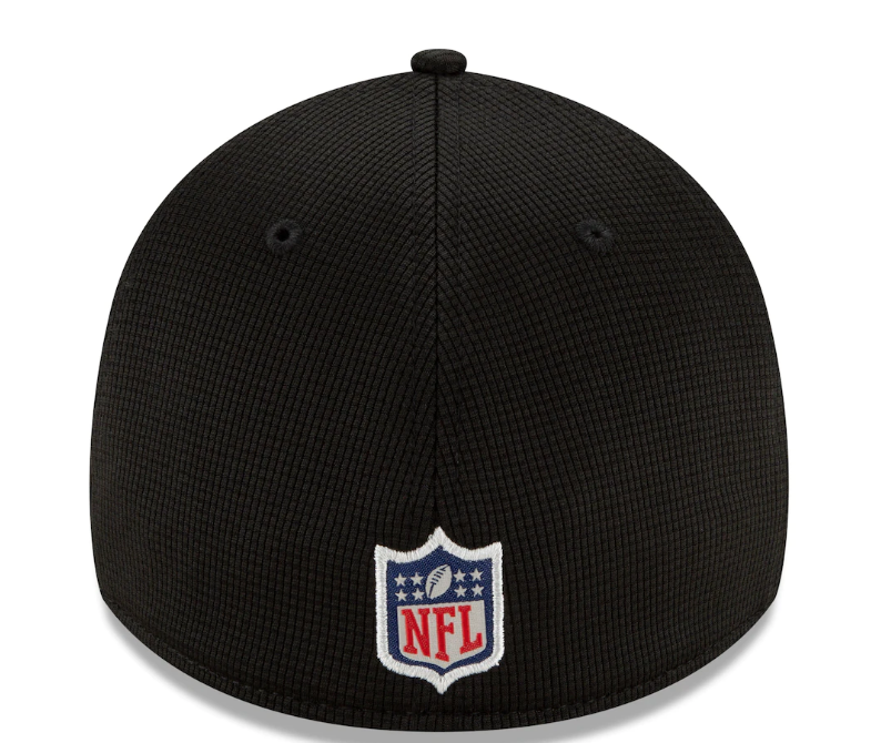 Baltimore Ravens New Era Black 2021 NFL Sideline Home Logo 39THIRTY Flex Hat for Men product image 4, provided for visual