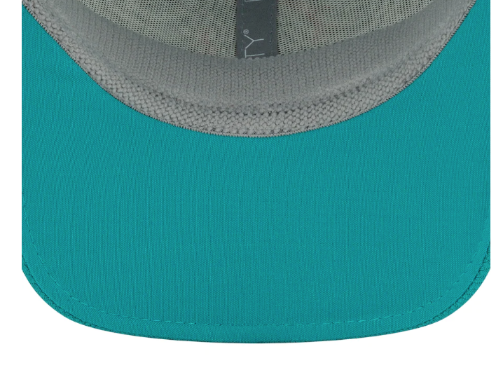 Miami Dolphins New Era Aqua 2021 NFL Sideline Home 39THIRTY Flex Hat for Men product image 5, provided for visual reference