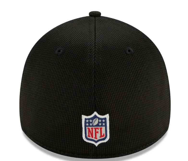 Pittsburgh Steelers New Era Black 2021 NFL Sideline Home Logo 39THIRTY Flex Hat for Men product image 4, provided for visual