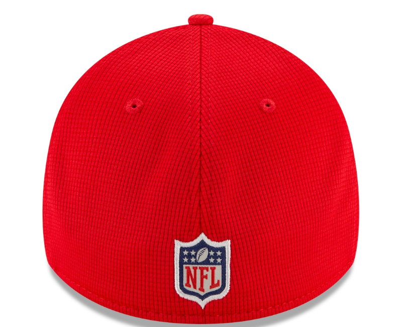Kansas City Chiefs New Era Red 2021 NFL Sideline Home 39THIRTY Flex Hat for Men product image 4, provided for visual
