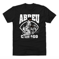500 Level Jose Abreu Chicago White Sox Field Black T-Shirt for Men product image 1, provided for visual reference and