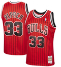 Chicago Bulls Scottie Pippen Mitchell & Ness Hardwood Classics Reload 2.0 Swingman Jersey - Red for Men product image 1,