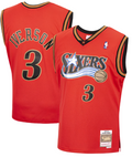 Philadelphia 76ers Allen Iverson Mitchell & Ness Hardwood Classics Reload 2.0 Swingman Jersey - Red for Men product image 1,