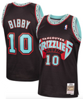 Mike Bibby Vancouver Grizzlies Mitchell & Ness 1998-99 Hardwood Classics Reload Swingman Jersey - Black for Men product